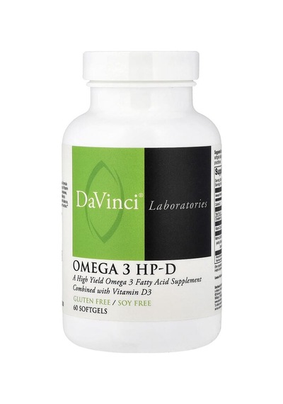 Davinci Laboratories, Omega 3 Hp-d, 60 Softgels