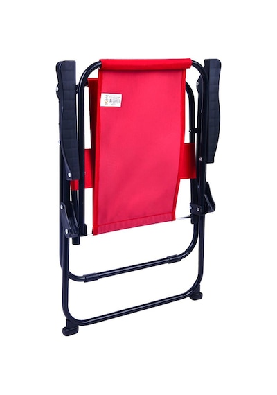 Exent 2-6 Yaş Lüx Çocuk Piknik Sandalyesi-mini Kamp Sandalyesi-kırmızı Çok Renkli