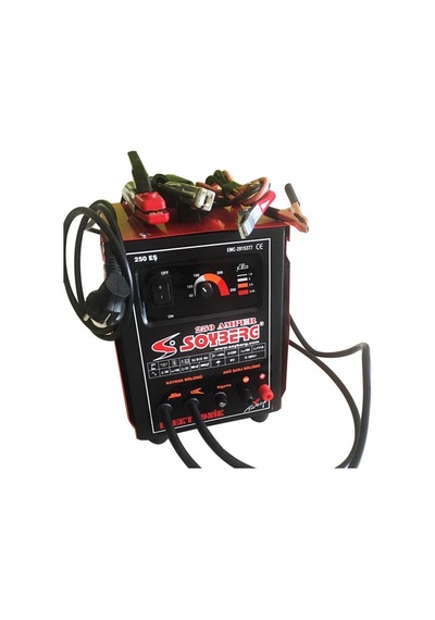 Tr 250 Eş Şarjlı Kaynak Makinesi, 80-250a Elektronik Ayarlanabilir, 2500w, 220v Ac, Fan Destekli Hava Soğutmalı