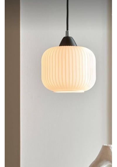Mylights Modern Opal Sarkıt0 Avize 20cm Bronz Askılı Spor Tekli Avize Oda Mutfak Salon Korıdor Opal
