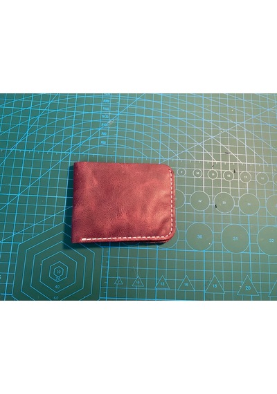 Deer Craft Antler Bordo Klasik Cüzdan 27 Bordo