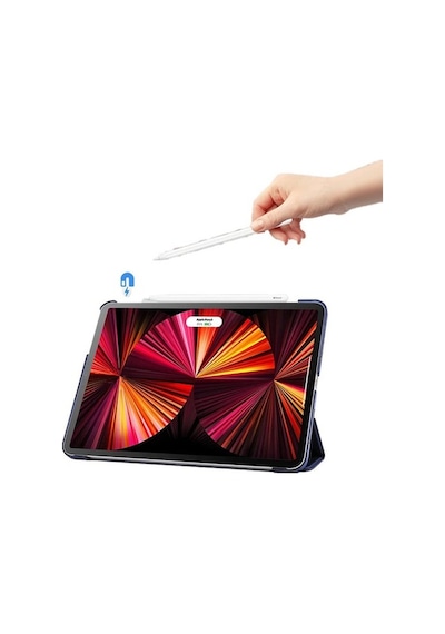 Apple Uyumlu iPad Air 4 ve Air 5 10.9 Kılıf Pu Deri Smart Standlı Case