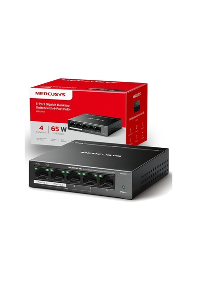 5-port Gigabit Desktop Switch With 4-port Poe