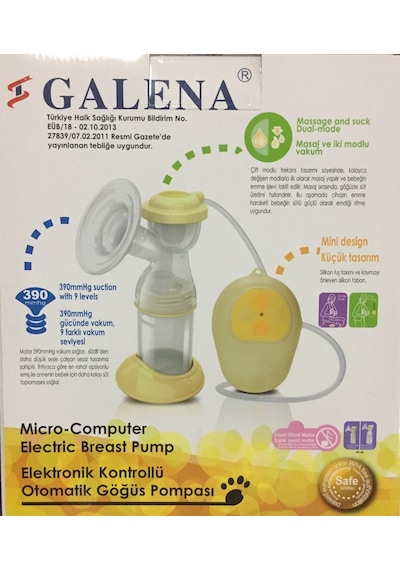 Süt Sağma Pompasi Elektrikli Galena