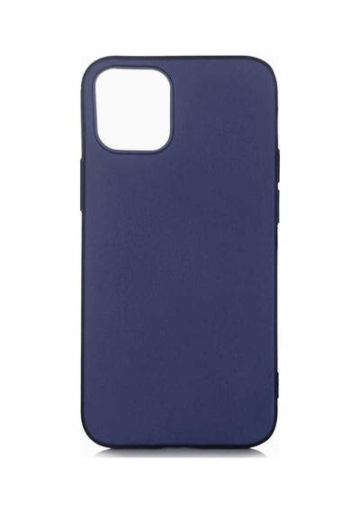 Apple Uyumlu iPhone 12 Pro Kılıf Zore Premier Silikon Kapak-Lacivert