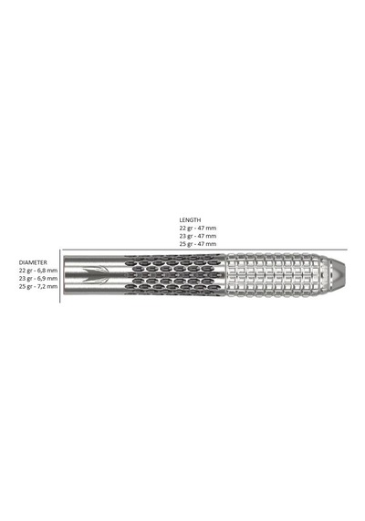 Target Stephen Bunting G5 % 95 Tungsten Sp Çelik Uçlu Dart Oku