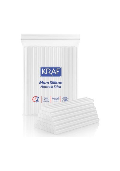 Kraf Silikon Şeffaf 30cm Ince 1 Kg 4007