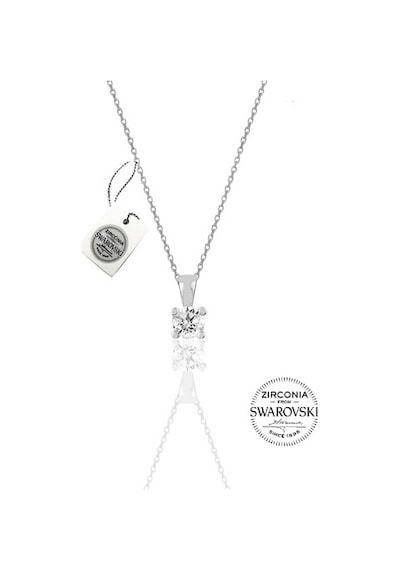 Gümüş Swarovski Tek Taş Modeli Üçlü Set (536536269)