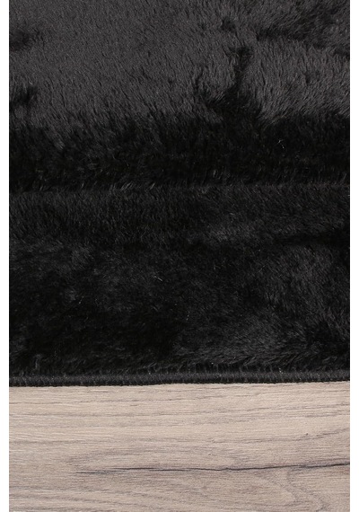 Relax Siyah 80x150 + 50x80 Cm 2'li Banyo Halısı Paspası Seti, Kaymaz Tabanlı Çok Renkli