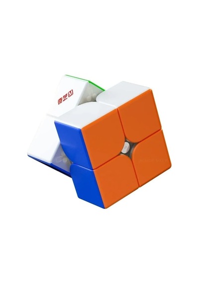 Qiyi M Pro 2x2 Manyetik Speed Cube Ball Core Çift Ayarlı Stickerless Zeka Küpü 5,1 Cm