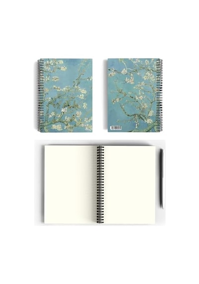 Vincent Van Gogh/almond Blossom,1890 Spiralli Defter 01 A5 Çizgisiz 100 Sayfa Sanat