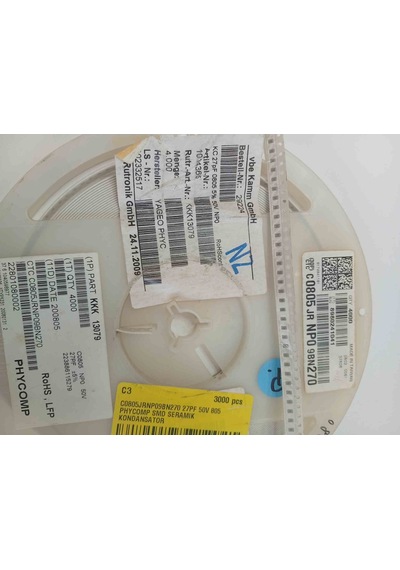 C0805jrnp09bn270 27pf 50v 805 Smd Seramik Kondansatör 1000 Adet 75159070
