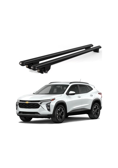 Kanca Chevrolet Trax 2013 Ve Sonrası Uyumlu Siyah Kilitli Ara Atkı 110cm Port Bagaj Tavan Barı