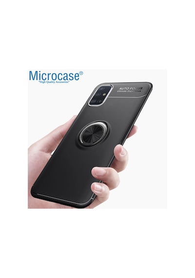 Microcase Galaxy A71 Focus Serisi Yüzük Standli Kilif 409599009