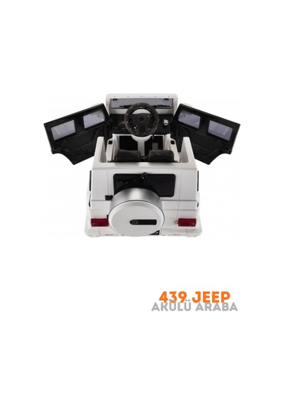 439 Bhu12 Akülü Jeep Araba 12v Brabus Mercedes Uzaktan Kumandalı Babyhope Akülü Araba Pembe
