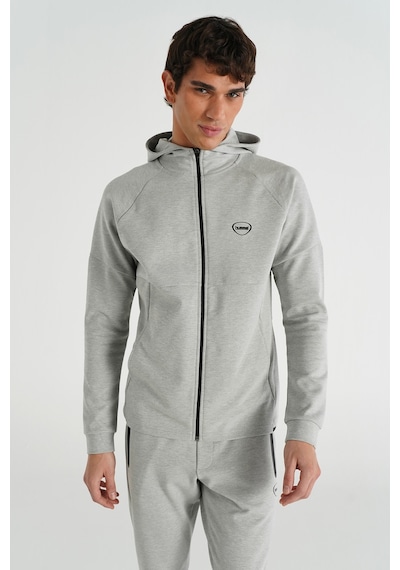 Hummel Inter Fermuarlı Hoodıe 921257-2006 Gri