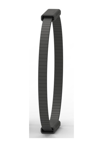 Gymo Pro Series Silikon Pilates Egzersiz Çemberi 34cm Siyah