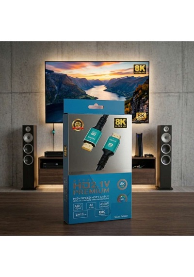 Mundestech 5 Metre Hdmı 2.1 Kablo - 8k 60hz / 4k 120hz Ultra High Speed 48gbps