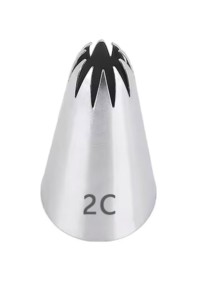 Duy Kapalı Yıldız - 10 Diş / 25x14x39 Çok Renkli