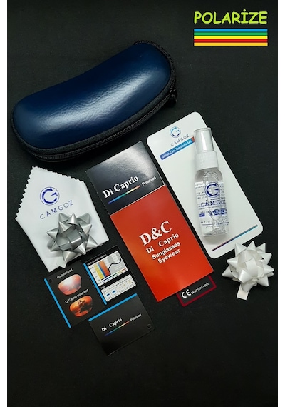 Di Caprio Dc3015black Yarım Damla Polarize Erkek Güneş Gözlüğü