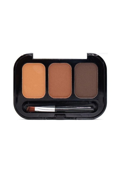 3b Trend Rose Perfect Brows 3'lü Kaş Farı Paleti No:2- 24 Saat Kalıcı Fırçalı Kaş Şekillendirme Seti 002