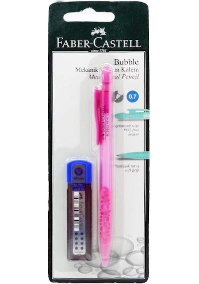 Faber Castell Bubble 07 Mekanik Kurşun Kalem Pembe 532710