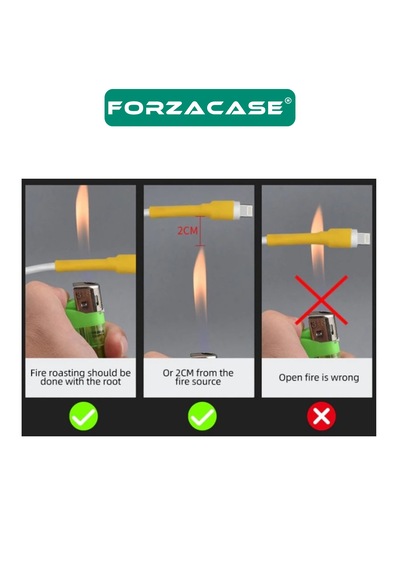 Forzacase Isı İle Daralana Kablo Koruyucu Makaron Seti 164 Parça - Fc1218