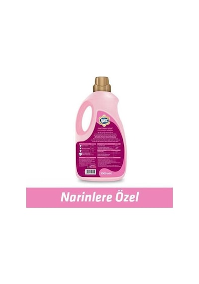 ABC Narinlere Özel Sıvı Çamaşır Deterjanı 50 Yıkama 3 L