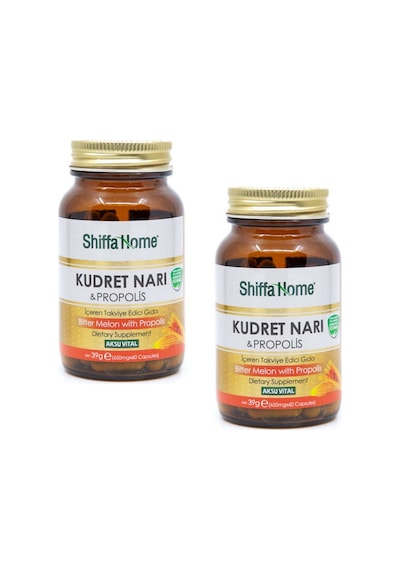 Aksu Vital Shiffa Home Kudret Narı Propolis 650 MG 60 Kapsül 2 Adet