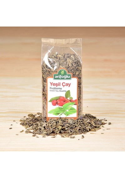 Arifoğlu Yeşil Çay Kuşburnu Karışık Bitki Çayı 140 G