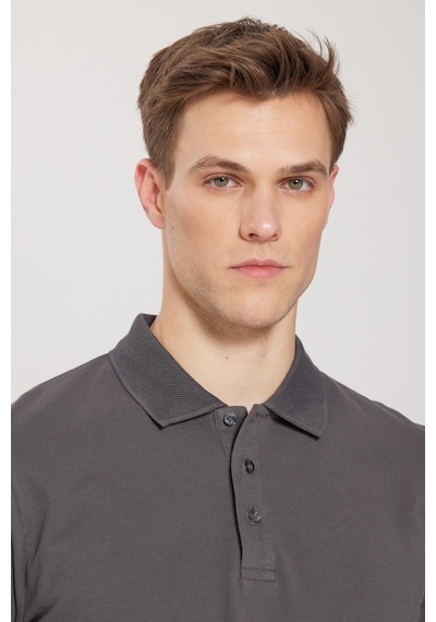 Ac&Co / Altınyıldız Classics Erkek Antrasit Slim Fit Dar Kesim Polo Yaka Kısa Kollu Tişört 4A4820200001AtrxXL Antrasit Ac&Co / Altınyıldız Classics Erkek Antrasit Slim Fit Dar Kesim Polo Yaka Kısa Kollu Tişört 4A4820200001AtrxXL Antrasit