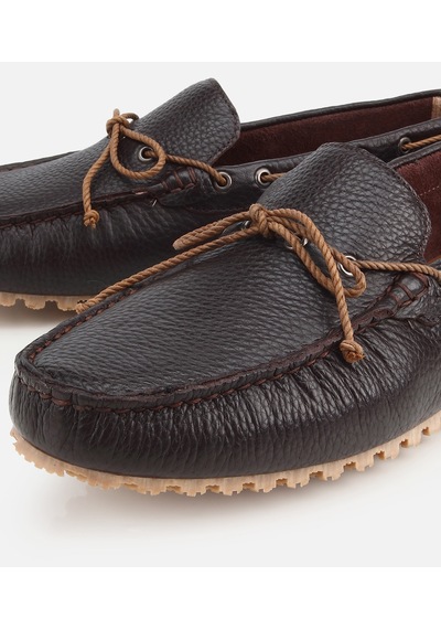 Hotiç Erkek Deri Kahverengi Püskül Detaylı Günlük Loafer 02ayh322740a480 02ayh322740a480