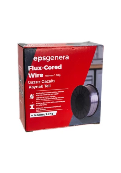 Epsgenera Gazsız Gazaltı Kaynak Teli 0,8 Mm 1 Kg Flux Özlü Mıg Tel