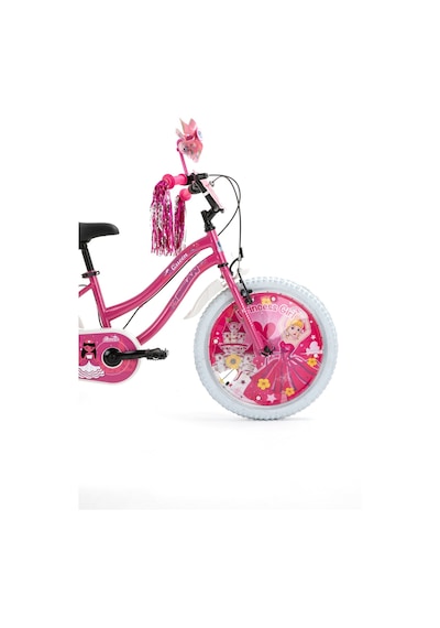 Bisan Queen Çocuk Bisikleti 30 Cm V Fren 20 Jant 1 Vites Metalik Pembe Pembe Pembe