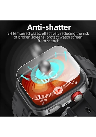 Huawei Watch Fit 4 Kolay Uygulama Aparatlı Cam Ekran Koruyucu
