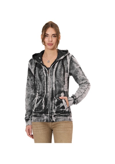 Cipo & Baxx Wl379 Kadın Hoodie Sweatjacket Cipo&baxx Şık, Rahat Ve Modern Tasarım Anthracıte Cipo & Baxx Wl379 Kadın Hoodie Sweatjacket Cipo&baxx Şık, Rahat Ve Modern Tasarım Anthracıte