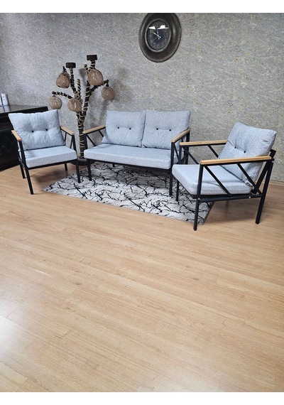 Siyah Boyalı Bahçe - Balkon - Mutfak Çay Seti Takımı Bahçe Koltuk 001 Siyah Boyalı Bahçe - Balkon - Mutfak Çay Seti Takımı Bahçe Koltuk 001