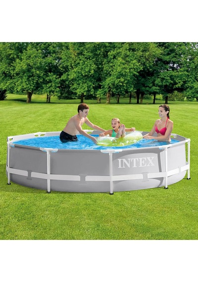 İntex 26702 305x76cm Premium Prefabrik Havuz Seti 220v Filtreli
