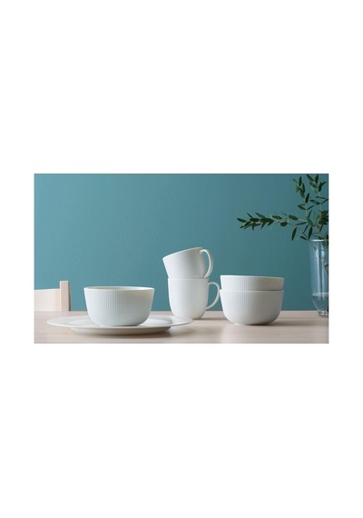 Ikea 2 Li Kase Seti Beyaz Renk 13 Cm Zarif-modern Salata,yemek Kasesi Sku: Smg8690010549570 Açık Mavi