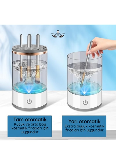 Bienvenue Elektrikli Makyaj Fırçası Temizleme Makinesi