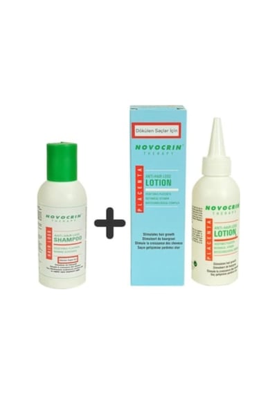 Novocrin Dökülen Saçlar Saç Bakım Losyonu 125 ML + Şampuan 125 ML