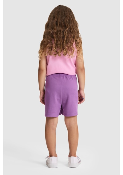 U.s. Polo Assn. Kız Çocuk Menekşe Şort Örme 50325686-vr037 Menekse