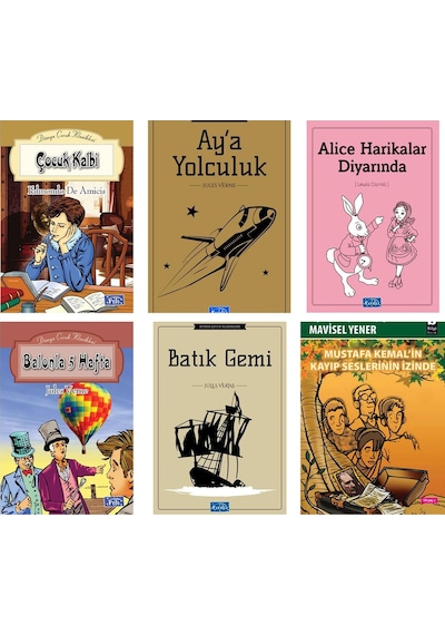 Mustafa Kemal'in Kayıp Seslerinin İzinde Ortaokul 6 Kitap Set