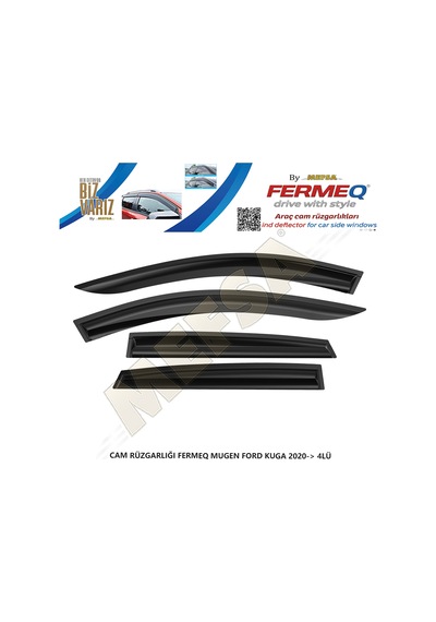 Cam Rüzgarlığı Fermeq Mugen Ford Kuga 2020+  4lü