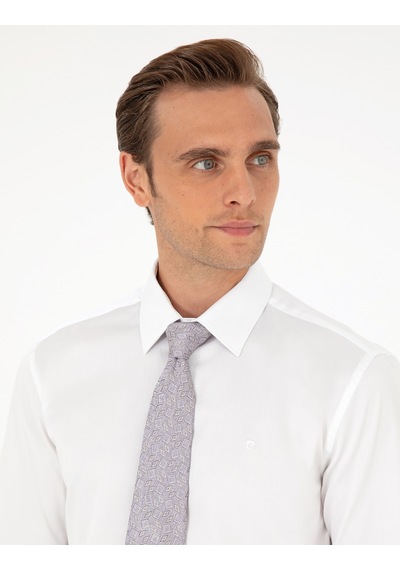Pierre Cardin Erkek Beyaz Gömlek Basic 50292520-vr013 Beyaz