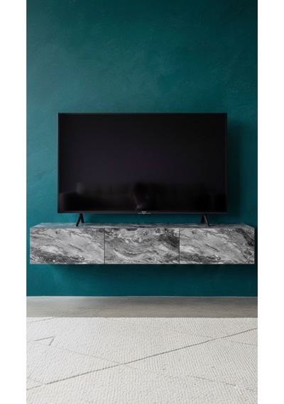 Mobilya Kosmos Tv Ünitesi Tv Sehpası Duvara Monte 3 Kapaklı Beyaz Üstü Siyah Mermer Desenli 150 Cm Siyah Mobilya Kosmos Tv Ünitesi Tv Sehpası Duvara Monte 3 Kapaklı Beyaz Üstü Siyah Mermer Desenli 150 Cm Siyah