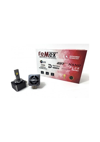 Femex Bmw X6 E71 2008-2012 Kısa Uzun Far Led Ampul D1s Gt Nano Plus