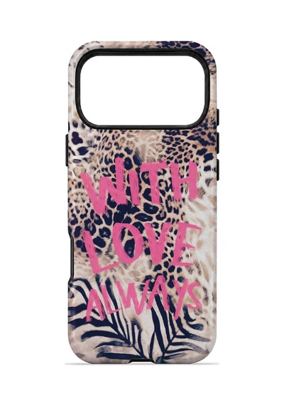 Velvoria Valestra Wild Love Apple iPhone Uyumlu 17 Pro Darbe Korumalı Kılıf Valestra Select - Wild Love