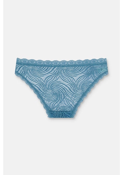 Suwen 3'lü Dantelli Normal Bel Slip Külot None