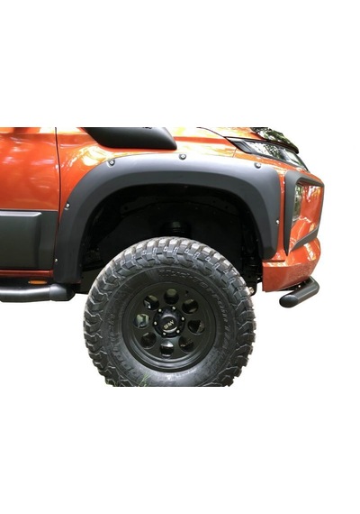 Mitsubishi L200 2019+ Çıkıntılı Civatalı Çamurluk Kaplama Dodik T